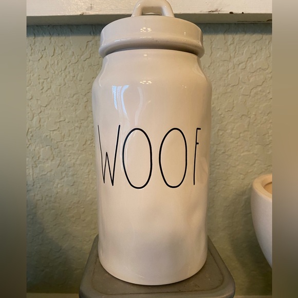 Rae Dunn Dog Rae Dunn Woof Canister Poshmark